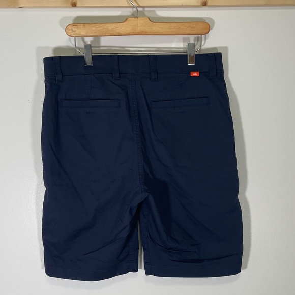 Nike Men's Dark Blue Dri-Fit flat front shorts - Picture 2 of 5